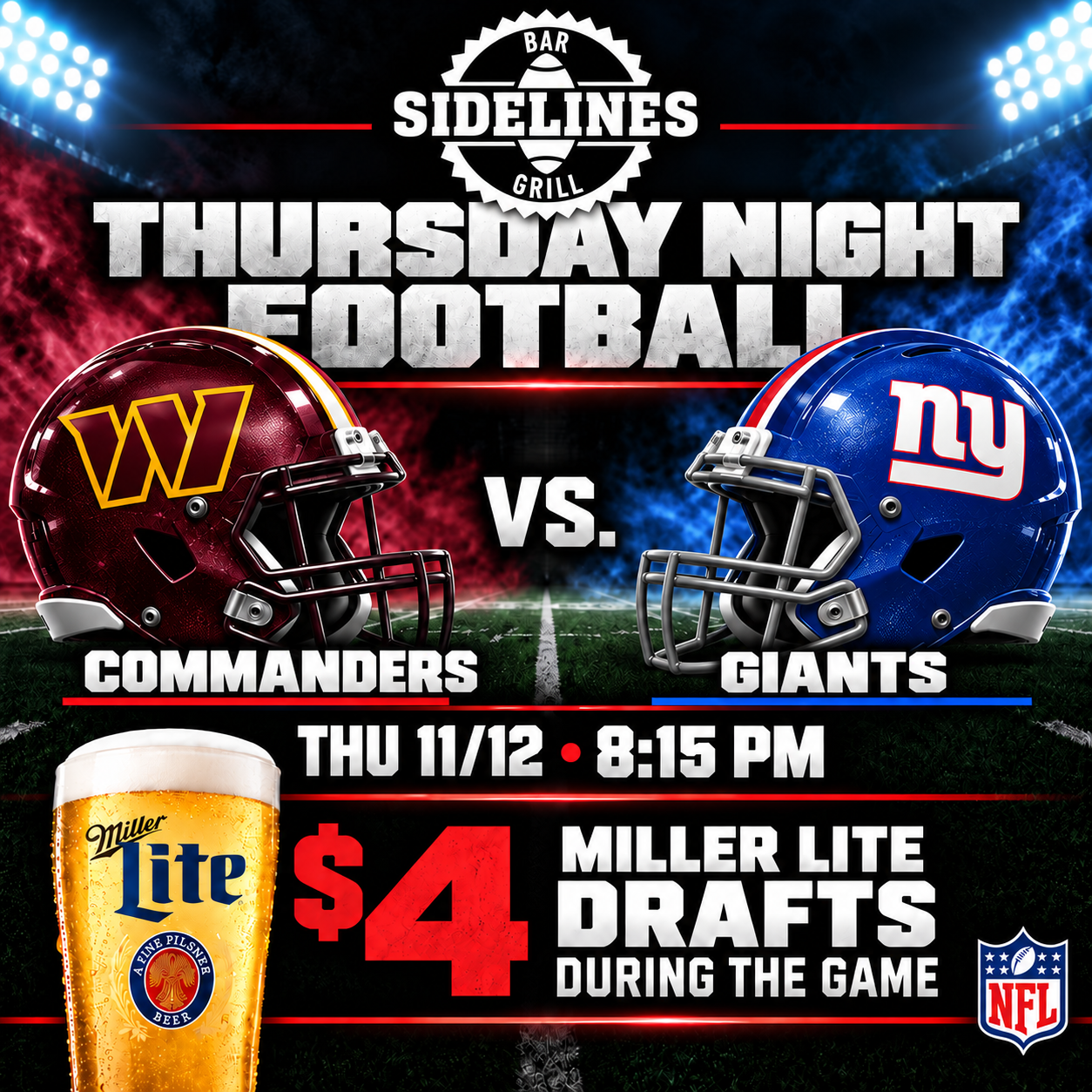 Washington Commanders at New York Giants